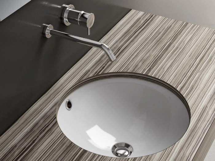 VANITY WASHBASINS - Undermount round ceramic washbasin _ Olympia Ceramica